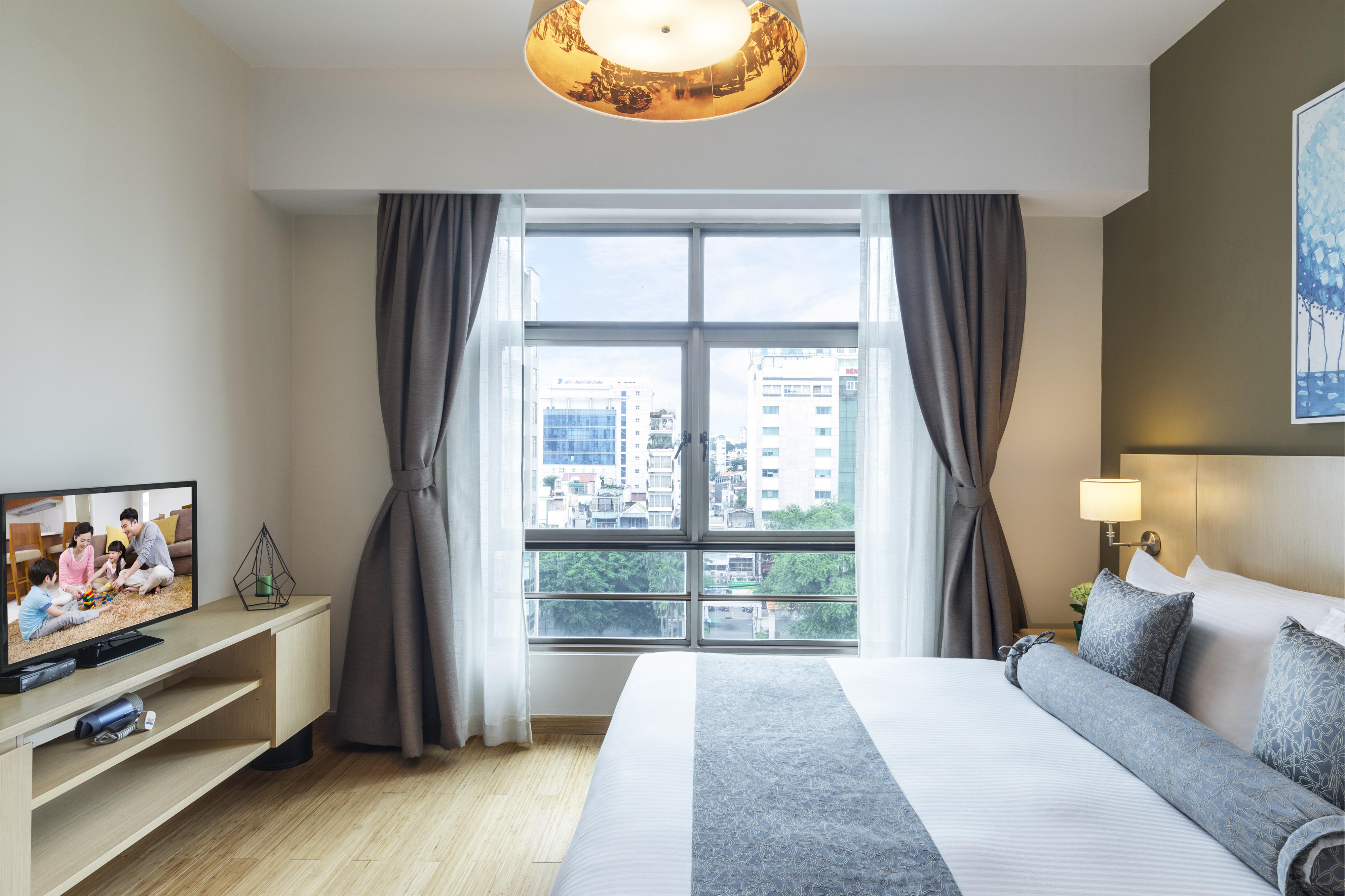 Somerset Ho Si Minh-város Kültér fotó Deluxe Room