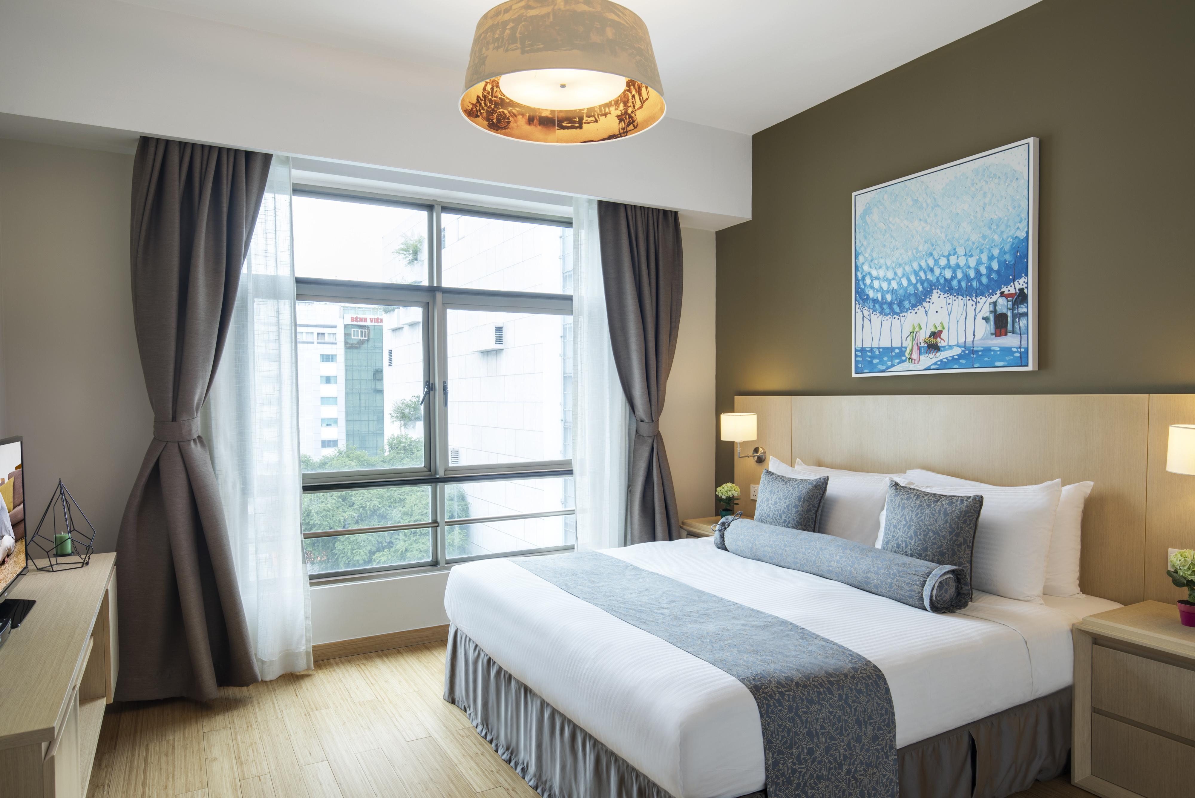 Somerset Ho Si Minh-város Kültér fotó Deluxe Room