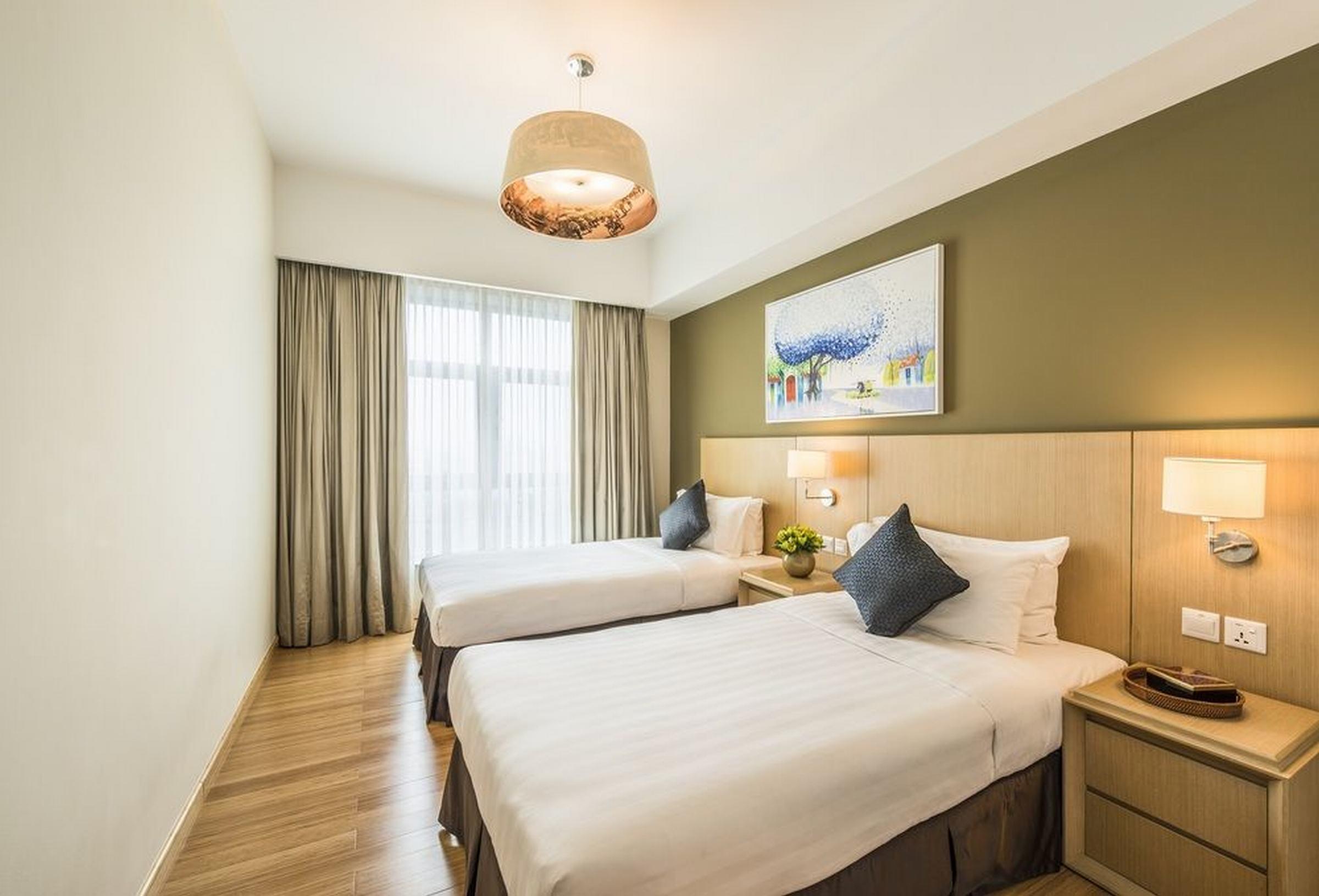 Somerset Ho Si Minh-város Kültér fotó Deluxe Twin Room